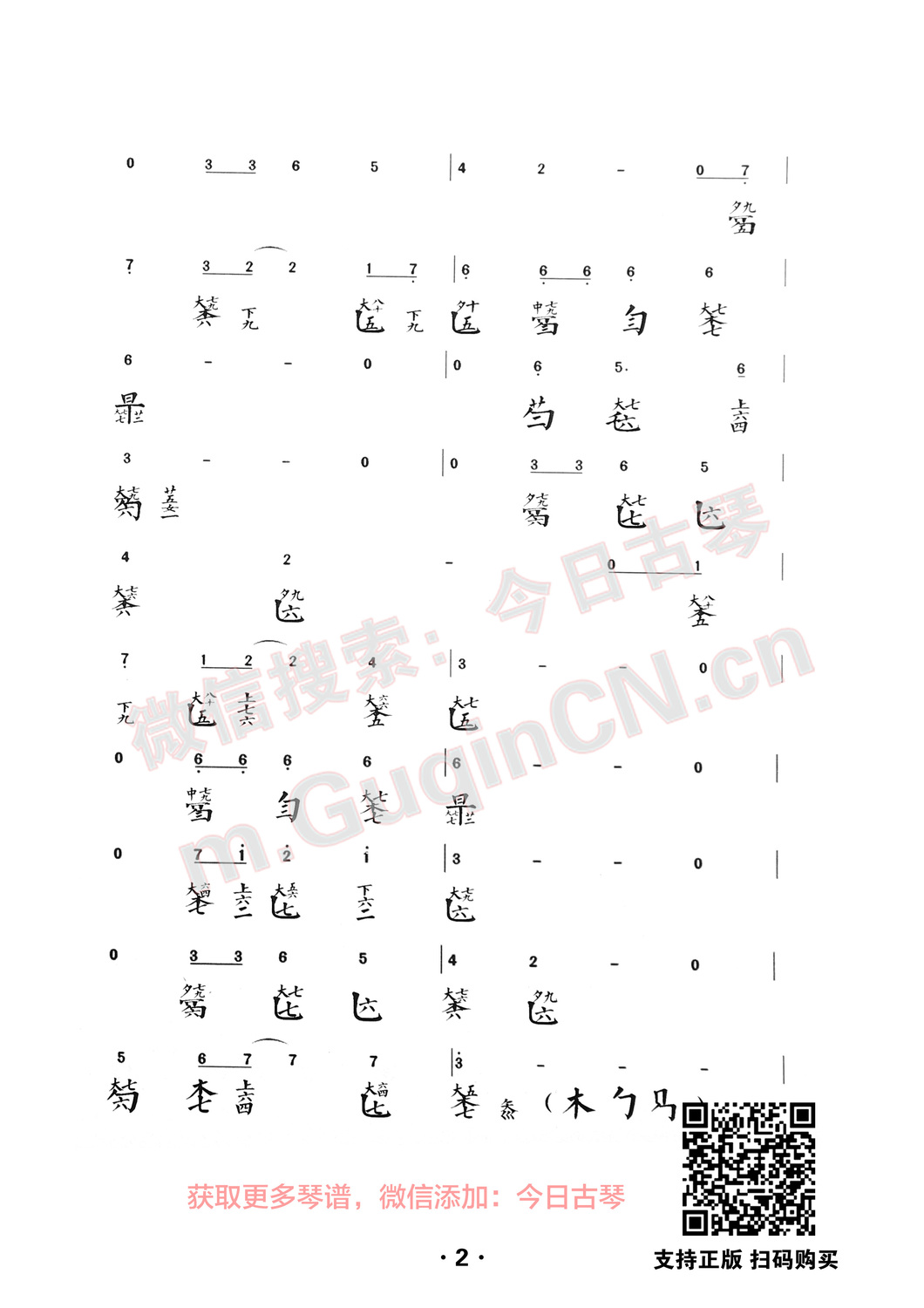 《贝加尔湖畔》 廖妮妮移植 - 古琴中国